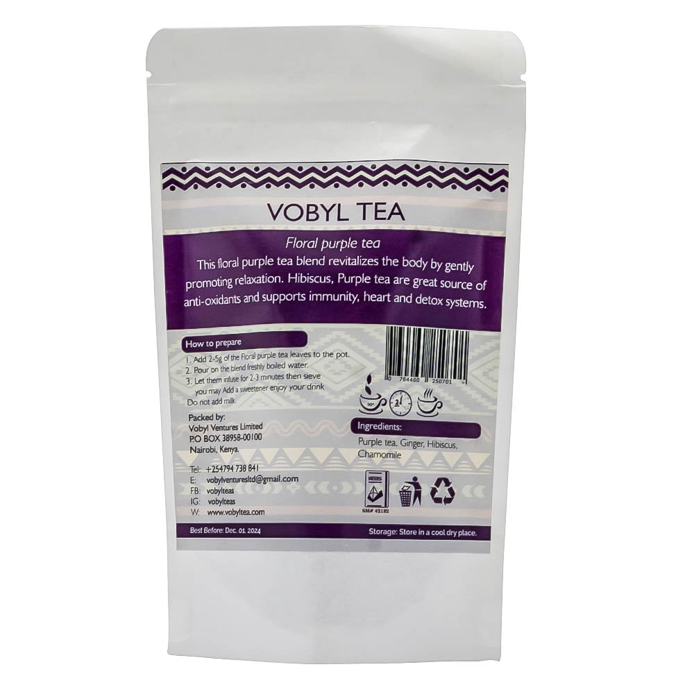 Floral Purple Tea - Image 3