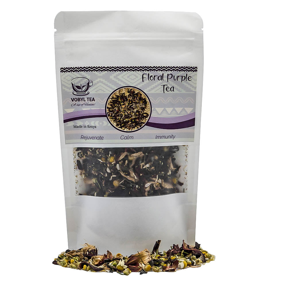 Floral Purple Tea - Image 2