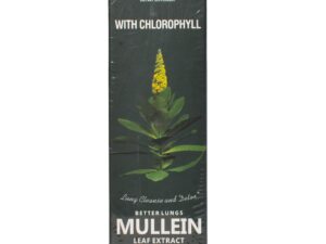 Mullein with chlorophyll drops