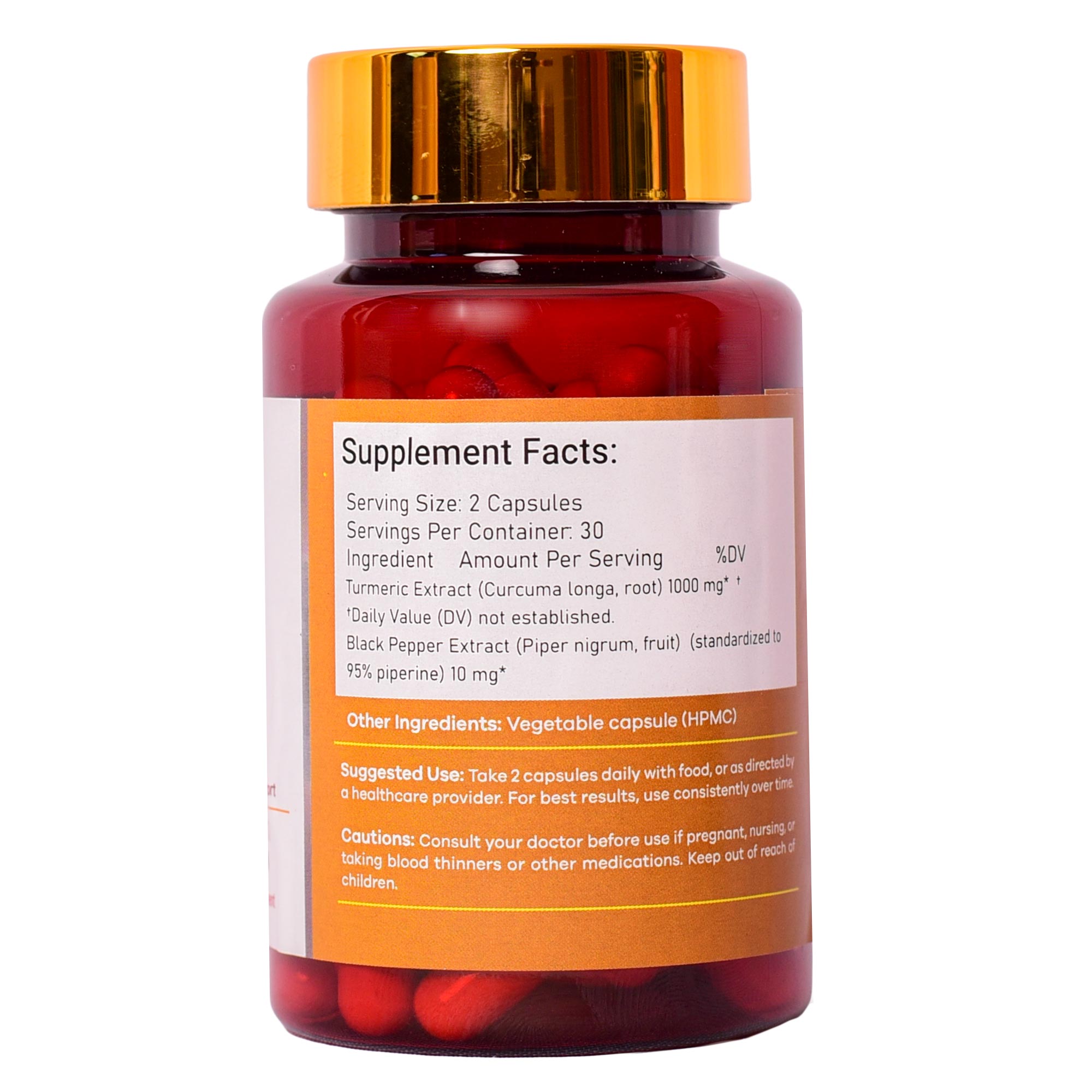 Turmeric capsules - Image 2