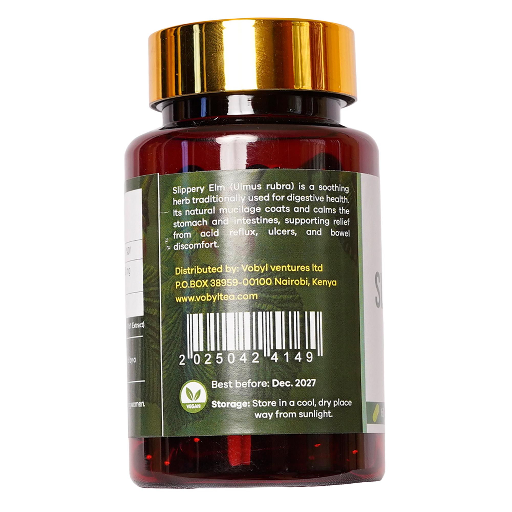 Slippery Elm capsules - Image 2